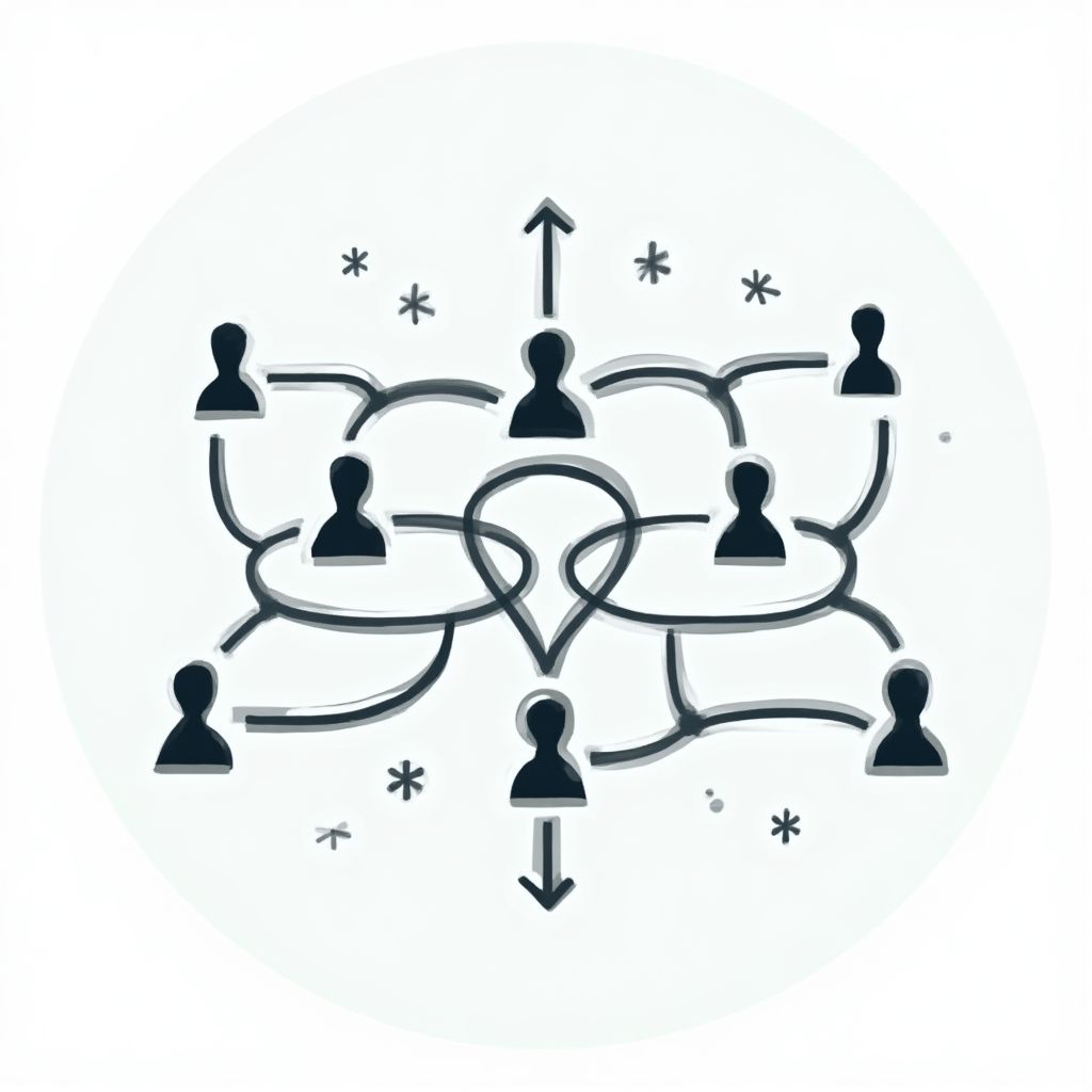 Icon representing student community